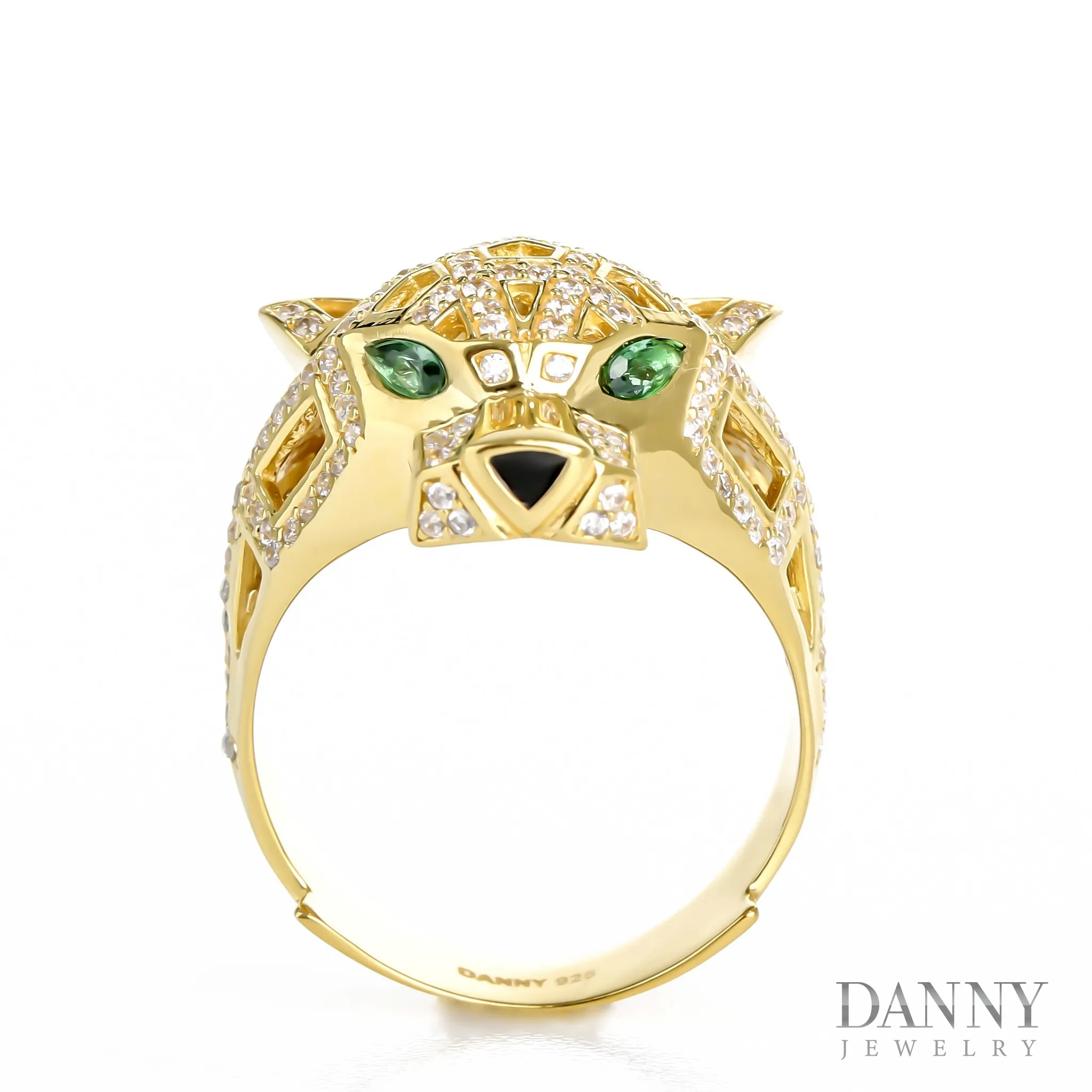 Nhẫn Unisex Bạc 925 Xi Vàng 18K LI1TZ003
