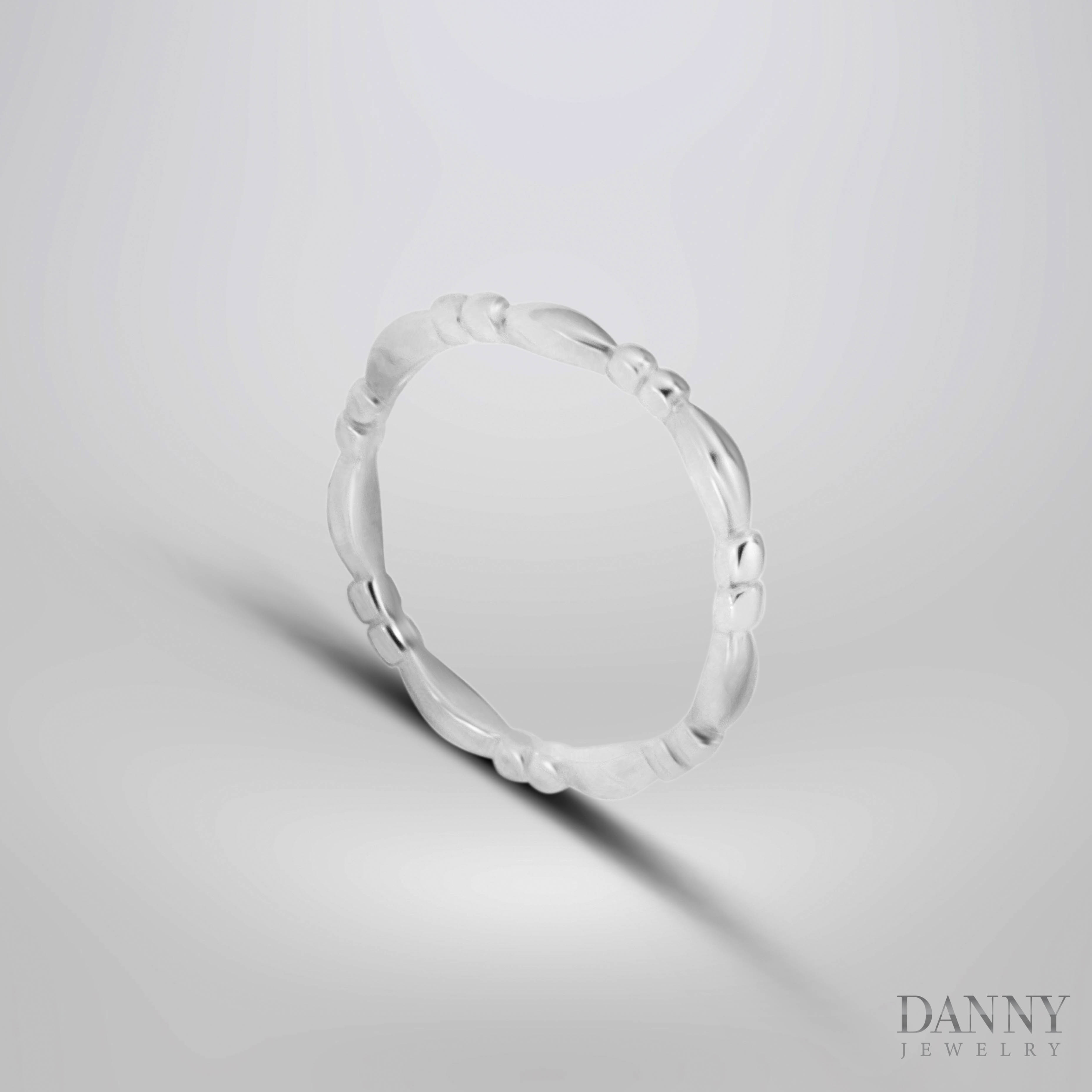 Nhẫn Nữ Bạc 925, Xi Rhodium  - NY81